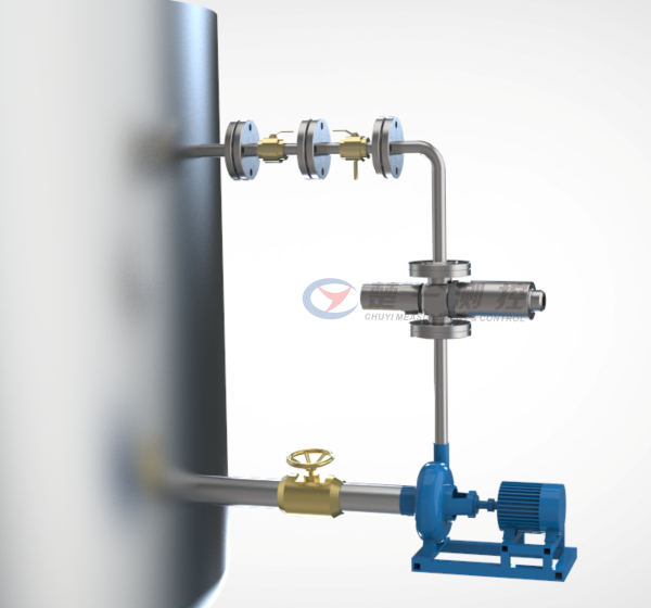 光譜罐壁安裝方式